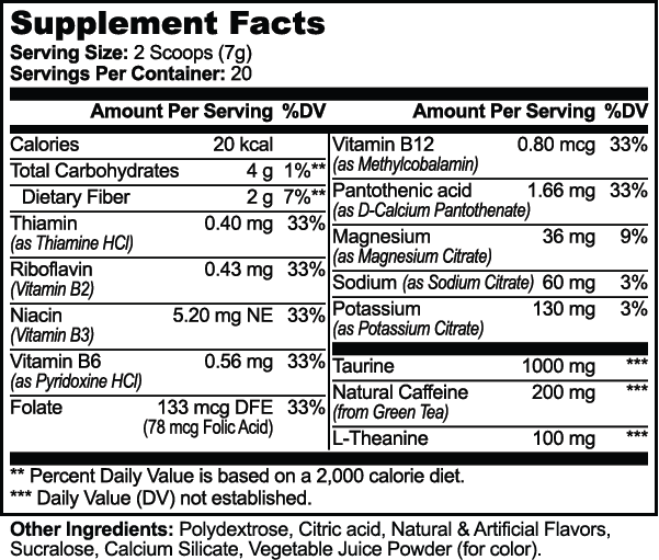 Spark Energy + Focus (Fruit Punch)